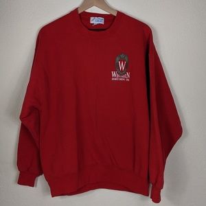 Vintage University of Wisconsin Crewneck Sweater